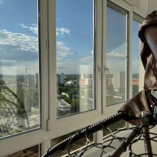 Гостиница Призма Пенза Апартаменты с панорамным видом на 16 этаже-9